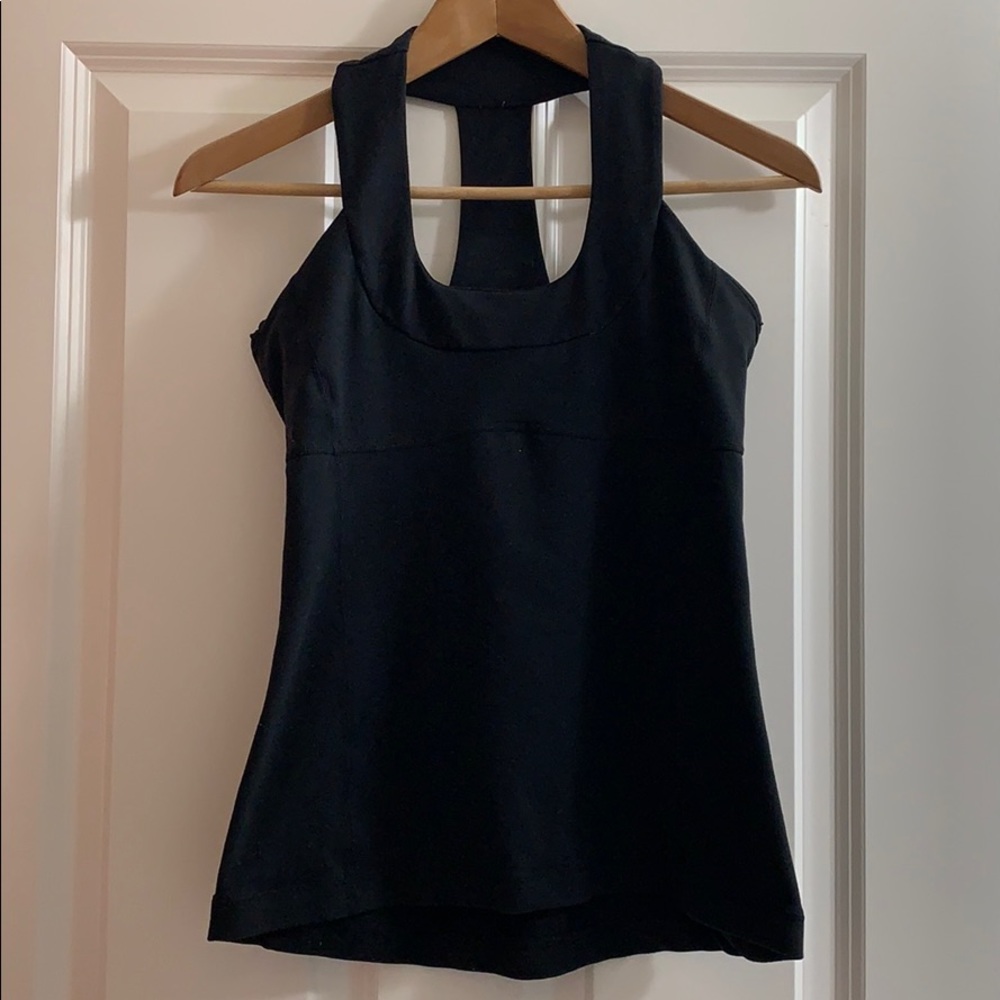 Lululemon Scoop Neck Mesh Back tank top